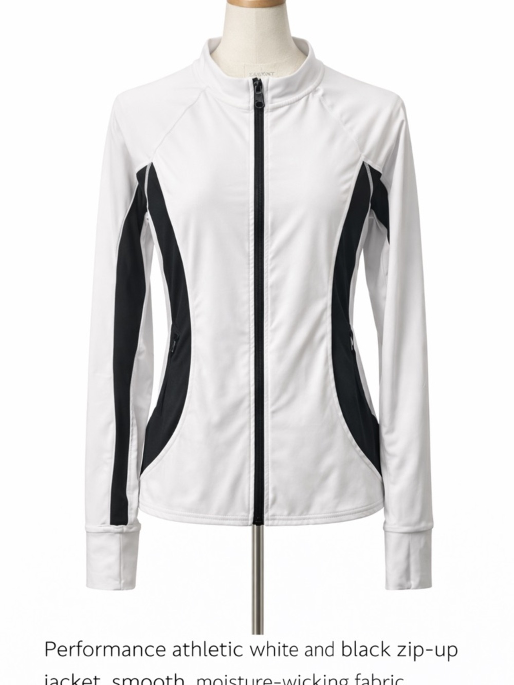 Santiny Women's Black and White Swim Coverup